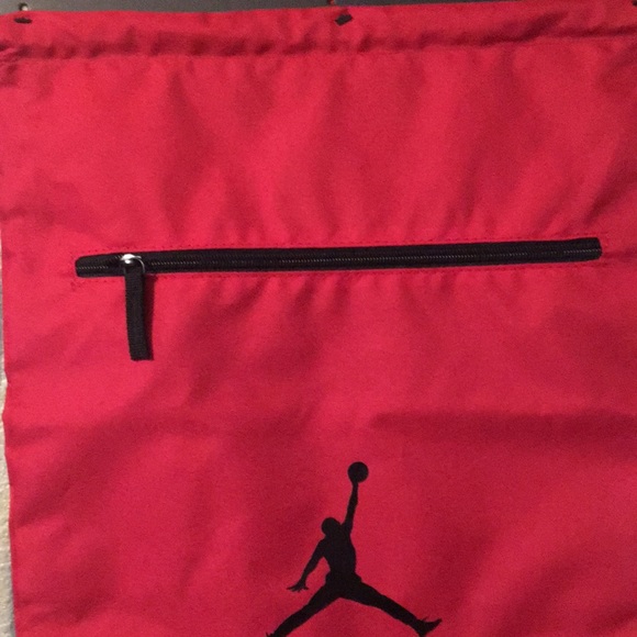 Jordan Jumpman Nike Bag Gym Red Mens NWT 9A0746 - Picture 3 of 4